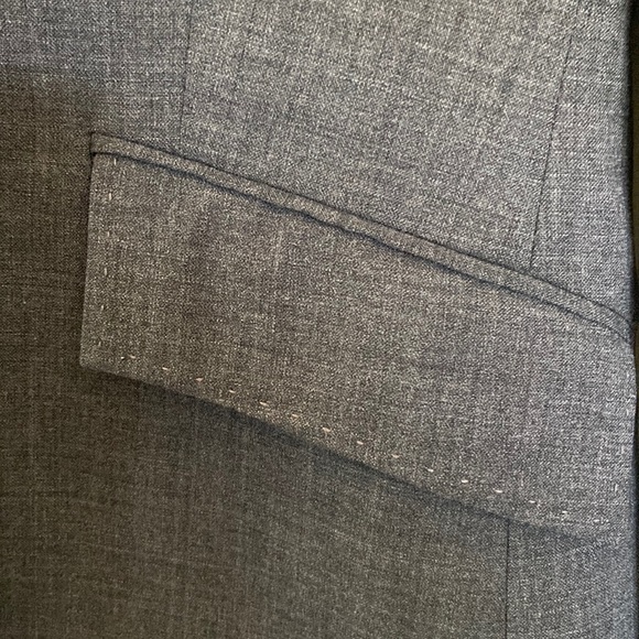 Express Wool Blazer Jacket Charcoal Women’s Size 4 - Picture 7 of 15